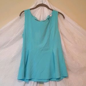 Womans Large Super Sexy Robin Egg Blue tank